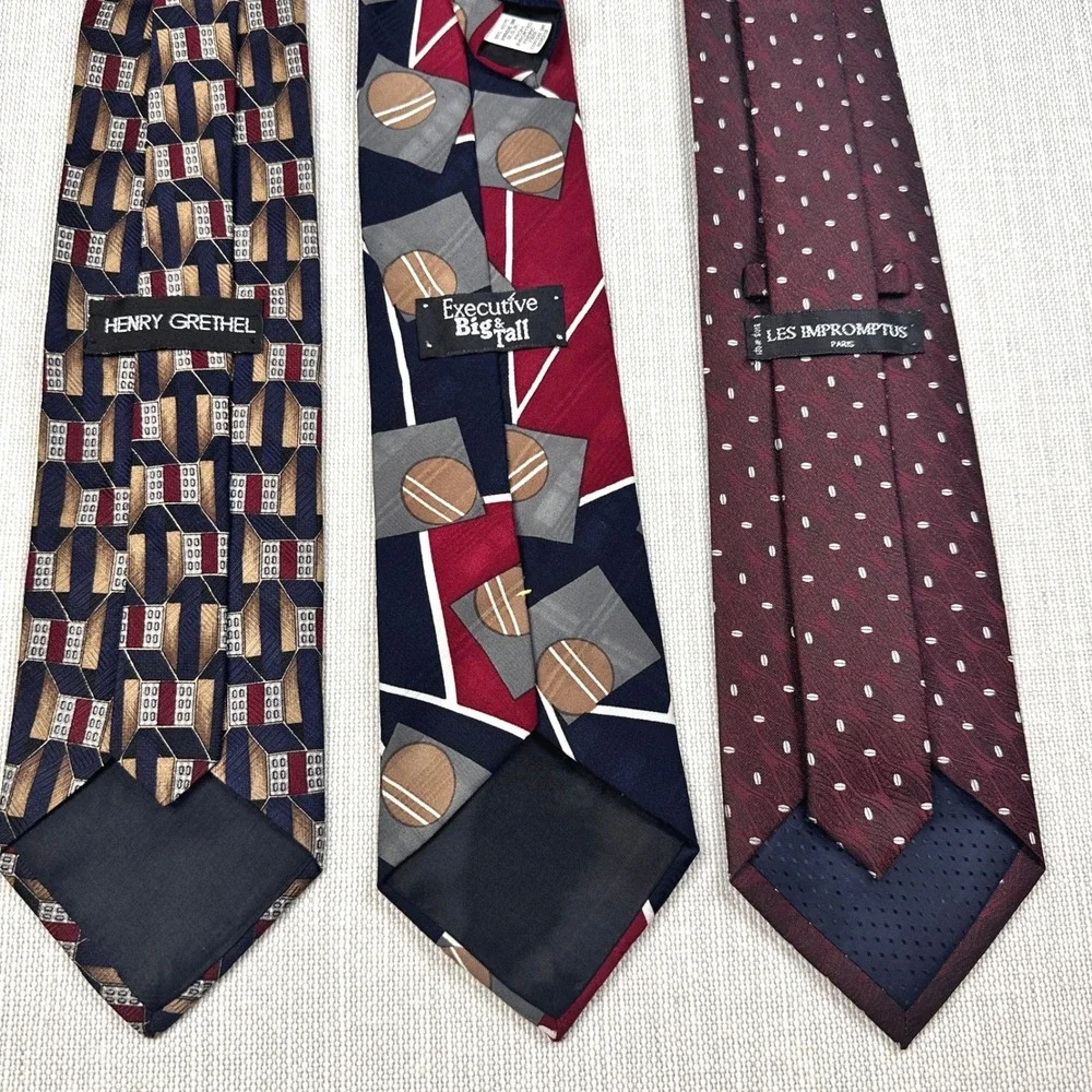 Vintage Classic Multicolor‎ Tie Bundle Henry Grethel Andhurst Les Impromptus